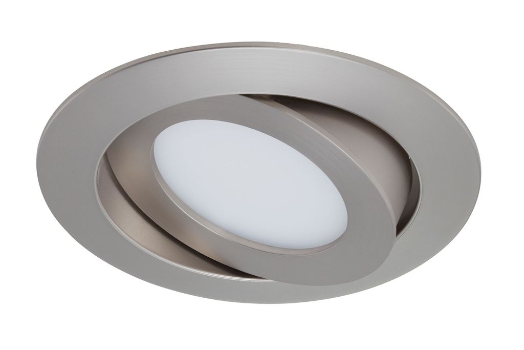 LED Spot Encastrable Ø 10,6 cm 6W 600lm nickel mat