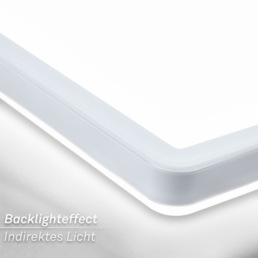 Tava A LED Panel 29,3x29,3 cm - 11,4W, 2400lm, mit EEK A Lichtquelle*, Dimmbar, CCT, Weiß
