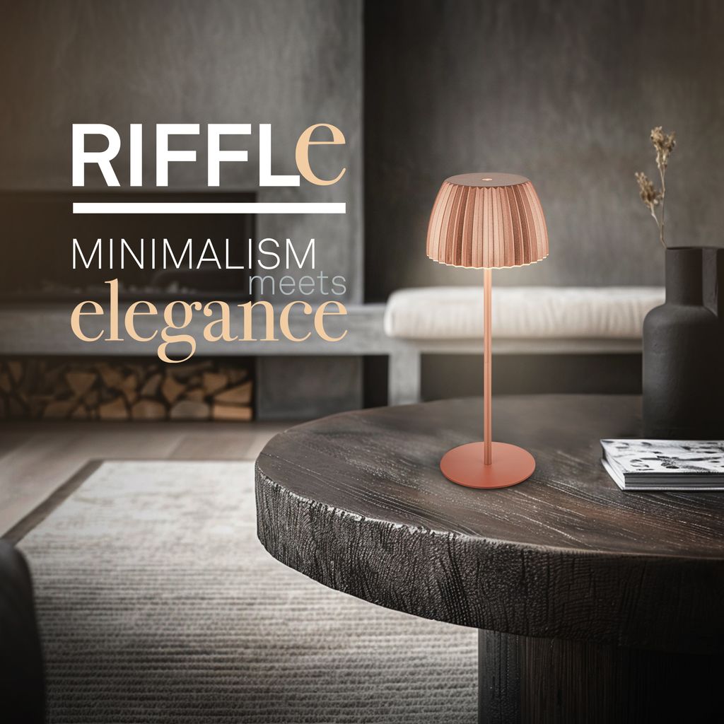 LED Tischlampe Akku LED Tischleuchte Dimmbar Kabellos Touch Aussen/Innen 1