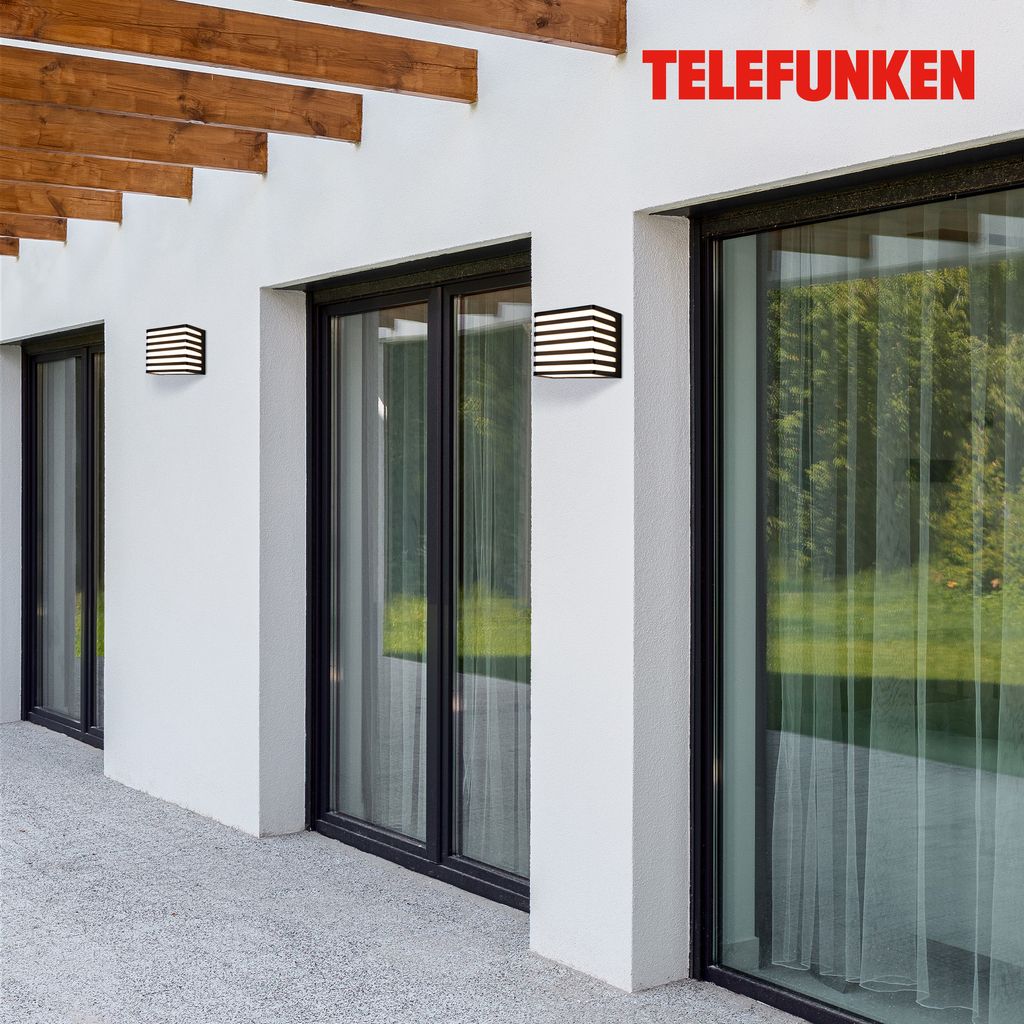 Wandlampe Außen Außenleuchte Außenbeleuchtung Spritzwasser- und Staubschutz 7