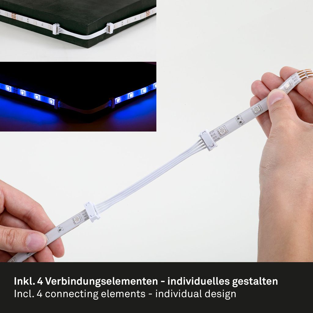 LED RGB Band 500 cm 0,12W weiß
