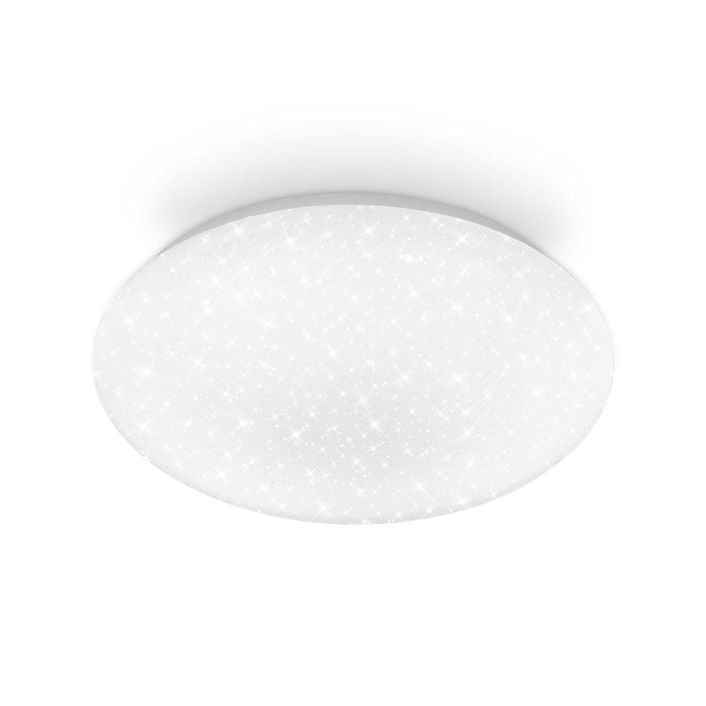 Lumenia Deckenleuchte Ø28 cm - 16W, 2000lm, LED, Sternenhimmel, Dimmbar, Weiß