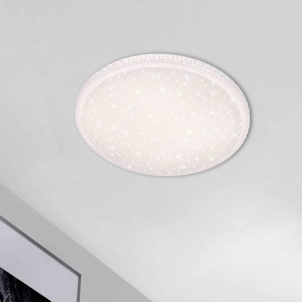 STERNENHIMMEL LED Deckenleuchte, Ø 39 cm, 24 W, Weiß