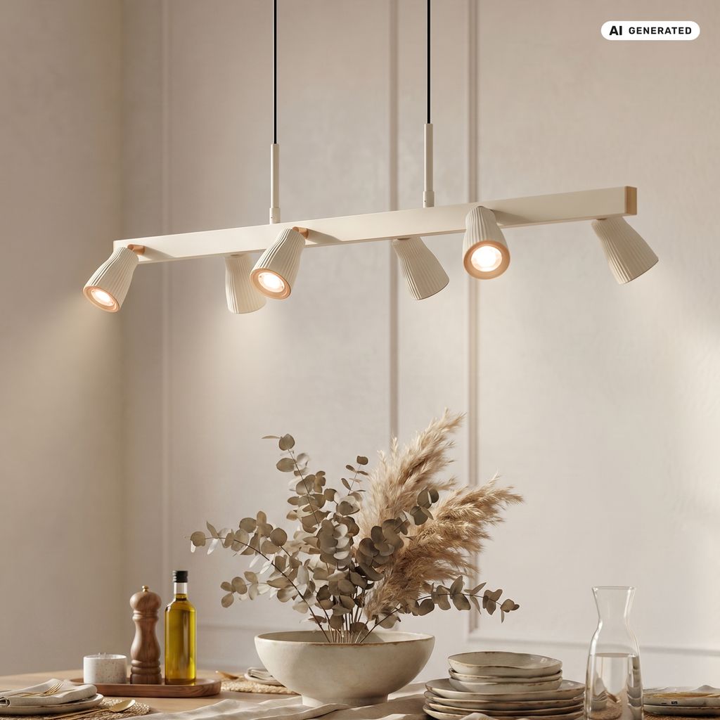 Riff Hängelampe - Schwenkbar, LED, Warmweiß, Warm Grey-Coffee