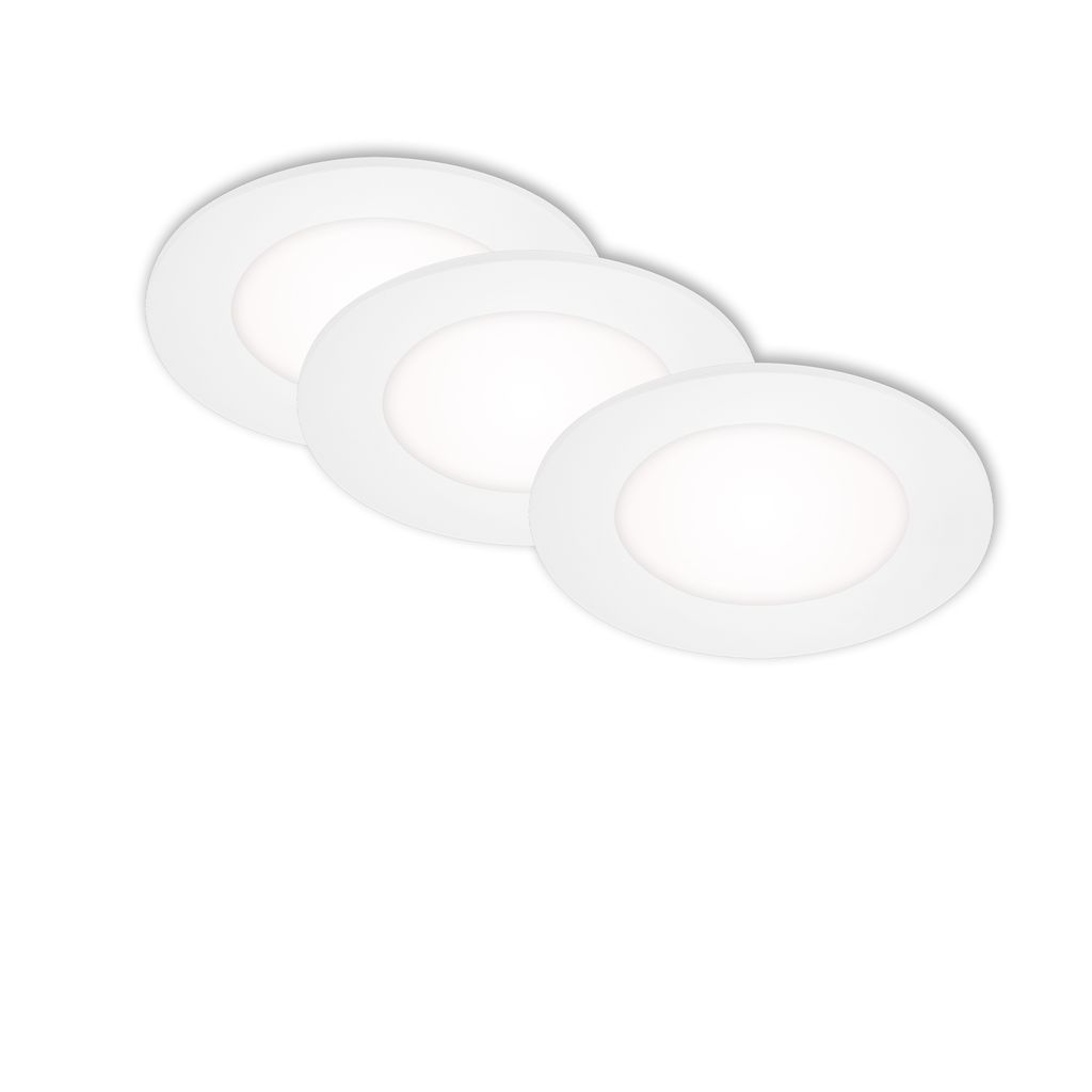 3 Recessed Led Set of 3 LED recessed lights Ø 7125436 | BRILONER