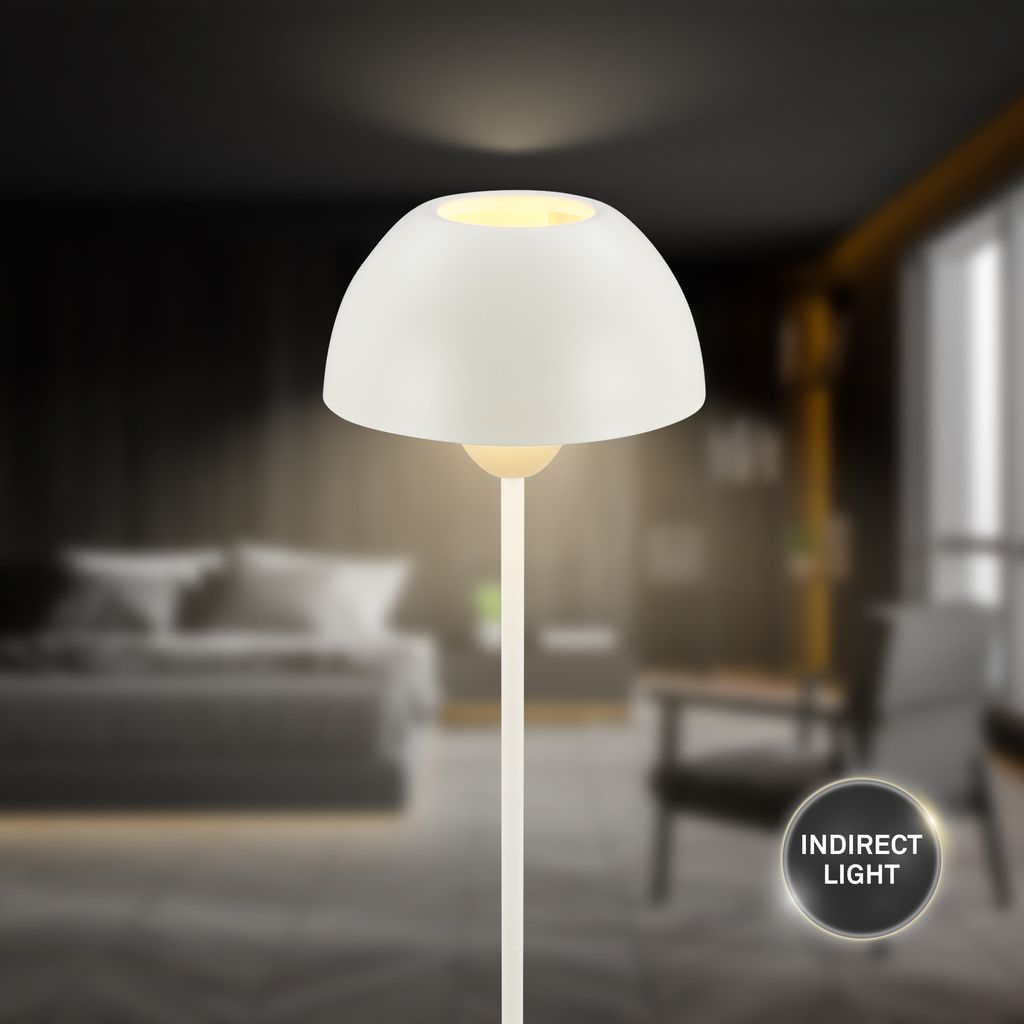 Gryde Floor Lamp - Switch, E27 socket, max. 10W, Coffee light grey