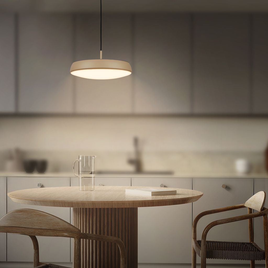 Nala Pendelleuchte - 14,5W, 1800lm, LED, Warmweiß, Anthrazit-Macchiato
