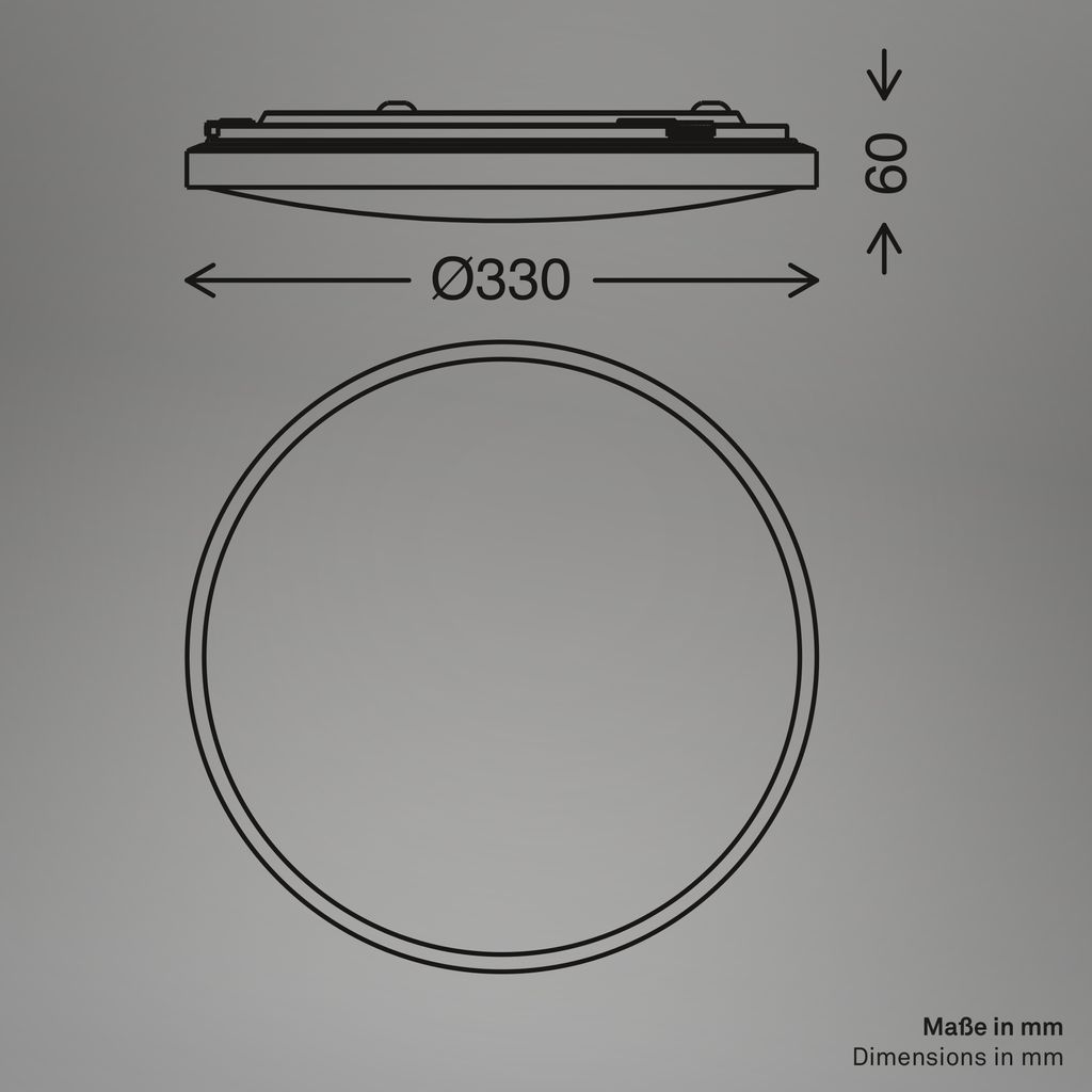 LED Deckenlampe Deckenleuchte Badlampe Spritzwasserschutz Neutralweiß Bad 6