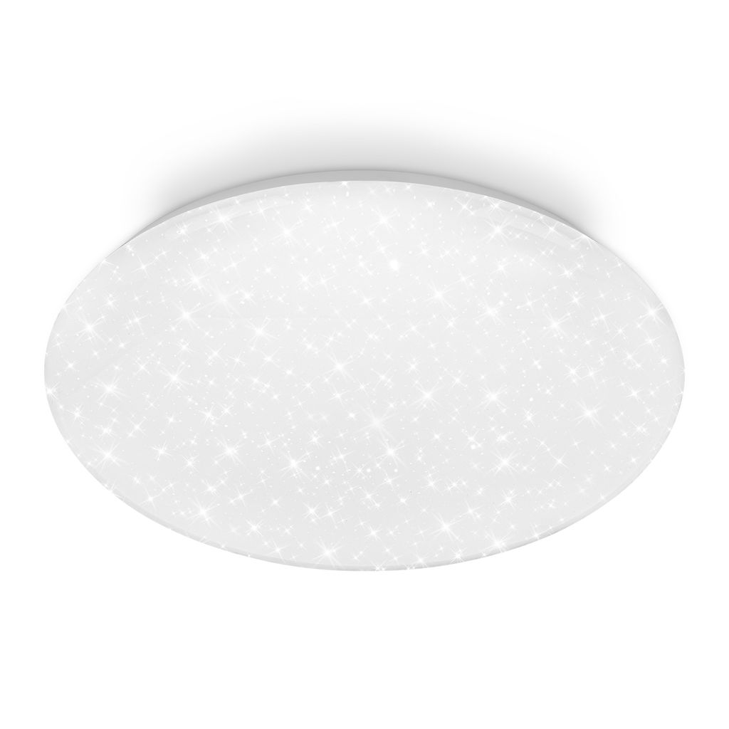 Lumenia Deckenleuchte Ø38 cm - 24,5W, 3000lm, LED, Sternenhimmel, Dimmbar, Weiß