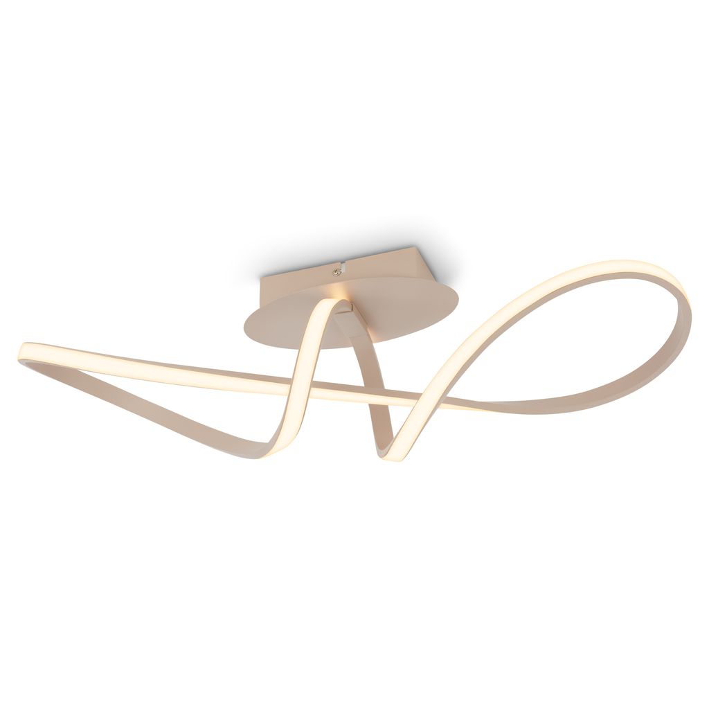 Swirl Deckenleuchte - 22W, 2900lm, LED, Warmweiß, Beige