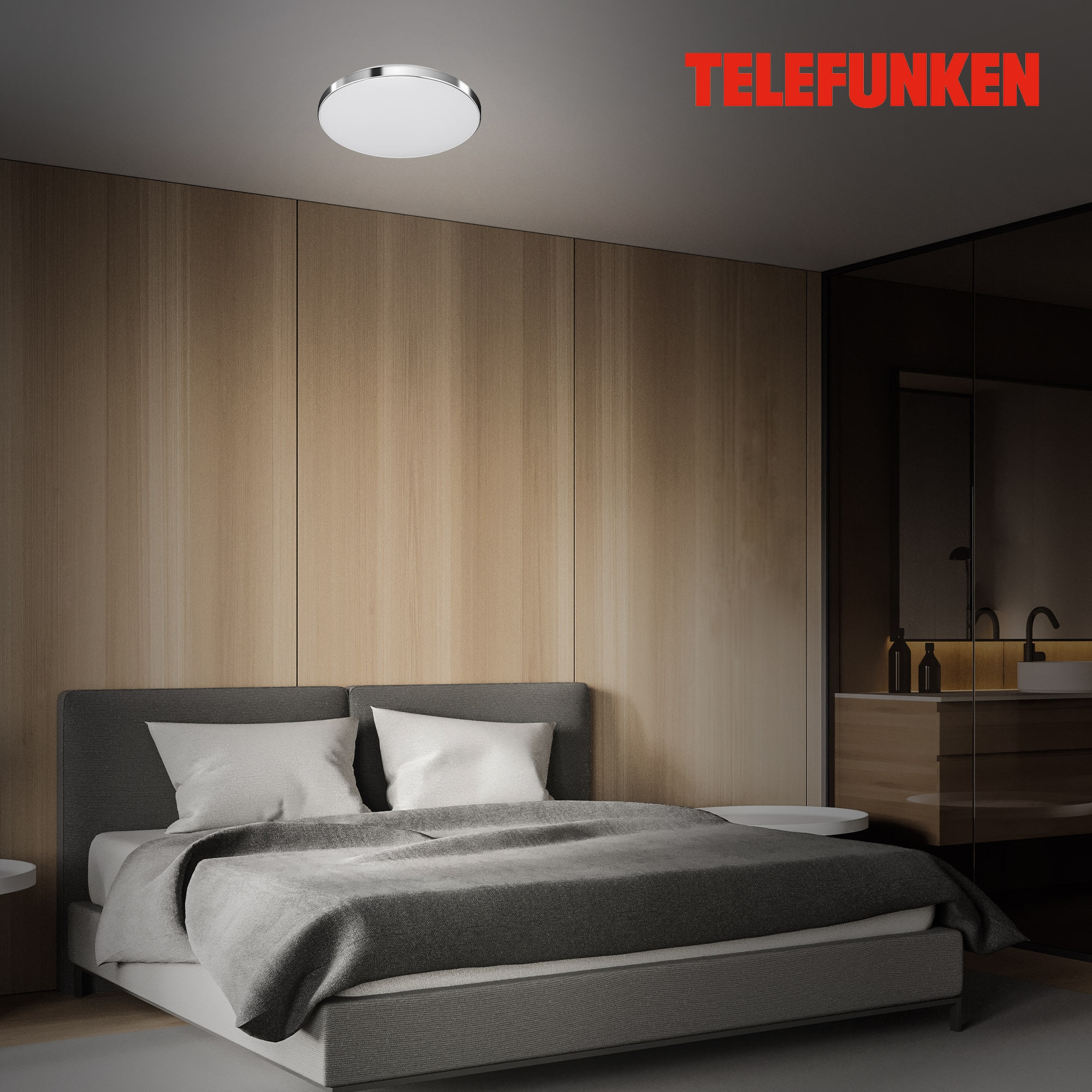 LED Deckenleuchte Mit Vogel-Design - 80 Cm Ø, 72 W, Energieklasse A+ Für Wohnzimmer & Mehr