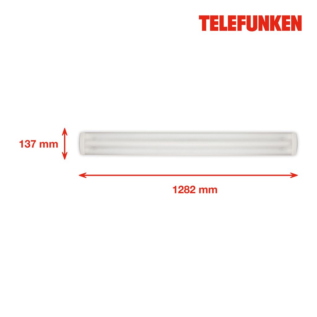 TELEFUNKEN LED Unterbauleuchte 128,2 cm 30W 3680lm weiß