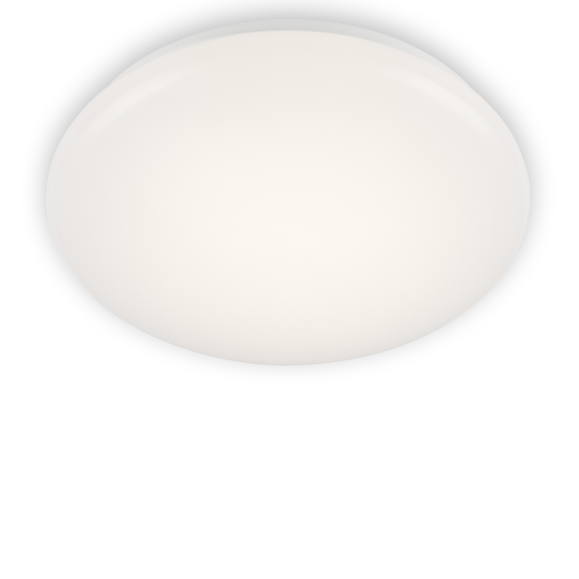 LED Deckenleuchte, Ø 38,5 cm, 18 W, Weiß