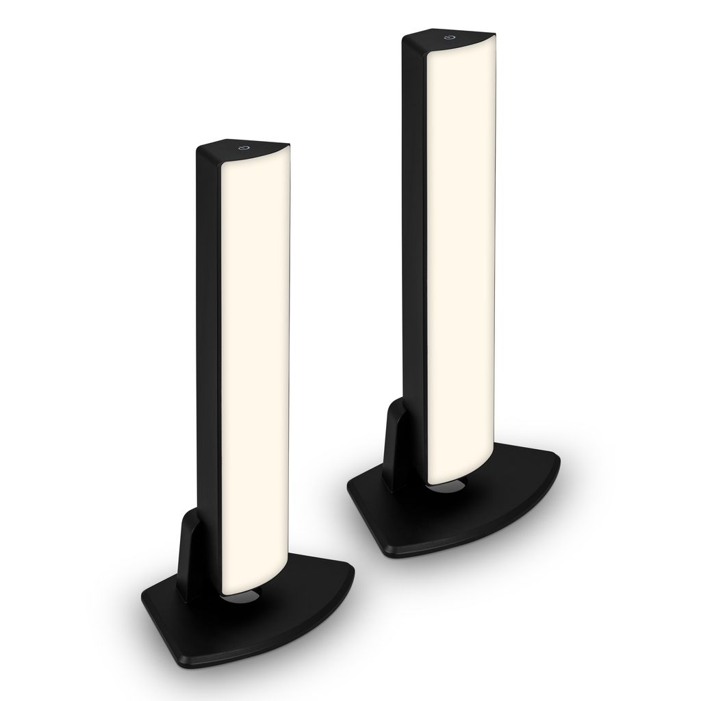 LED Akku-Tischleuchte, 30 cm, Memory, 7W, 700lm schwarz