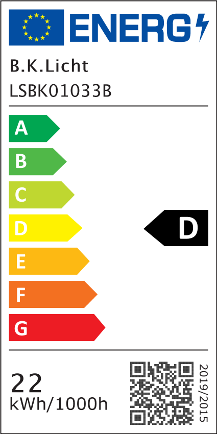LED Panel 42x42 cm - 22W, 3000lm, dimmbar, Fernbedienung, CCT, RGB, weiß