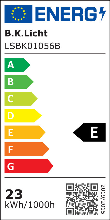 LED Panel 58x20 cm - 22W, 3000lm, Dimmable, CCT, Remote Control, IP44, White