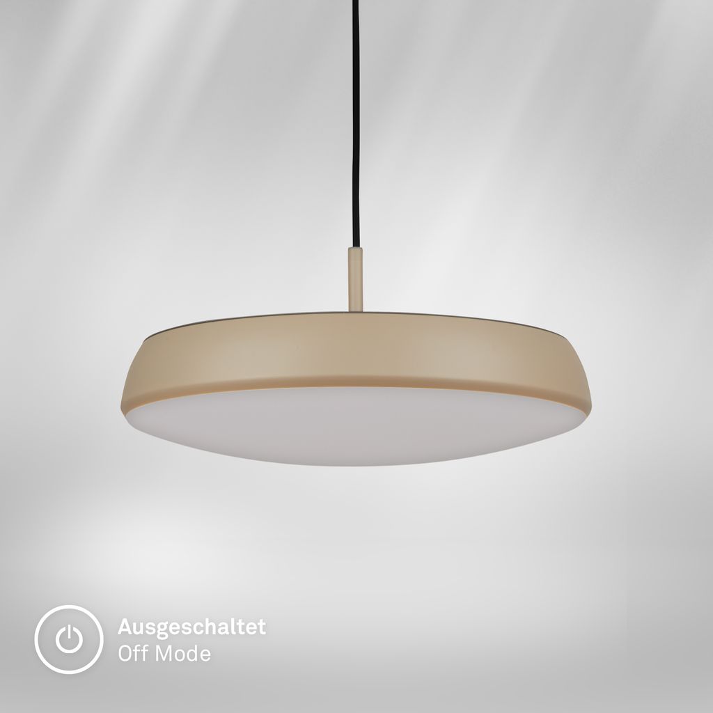 Nala Pendelleuchte - 14,5W, 1800lm, LED, Warmweiß, Anthrazit-Macchiato