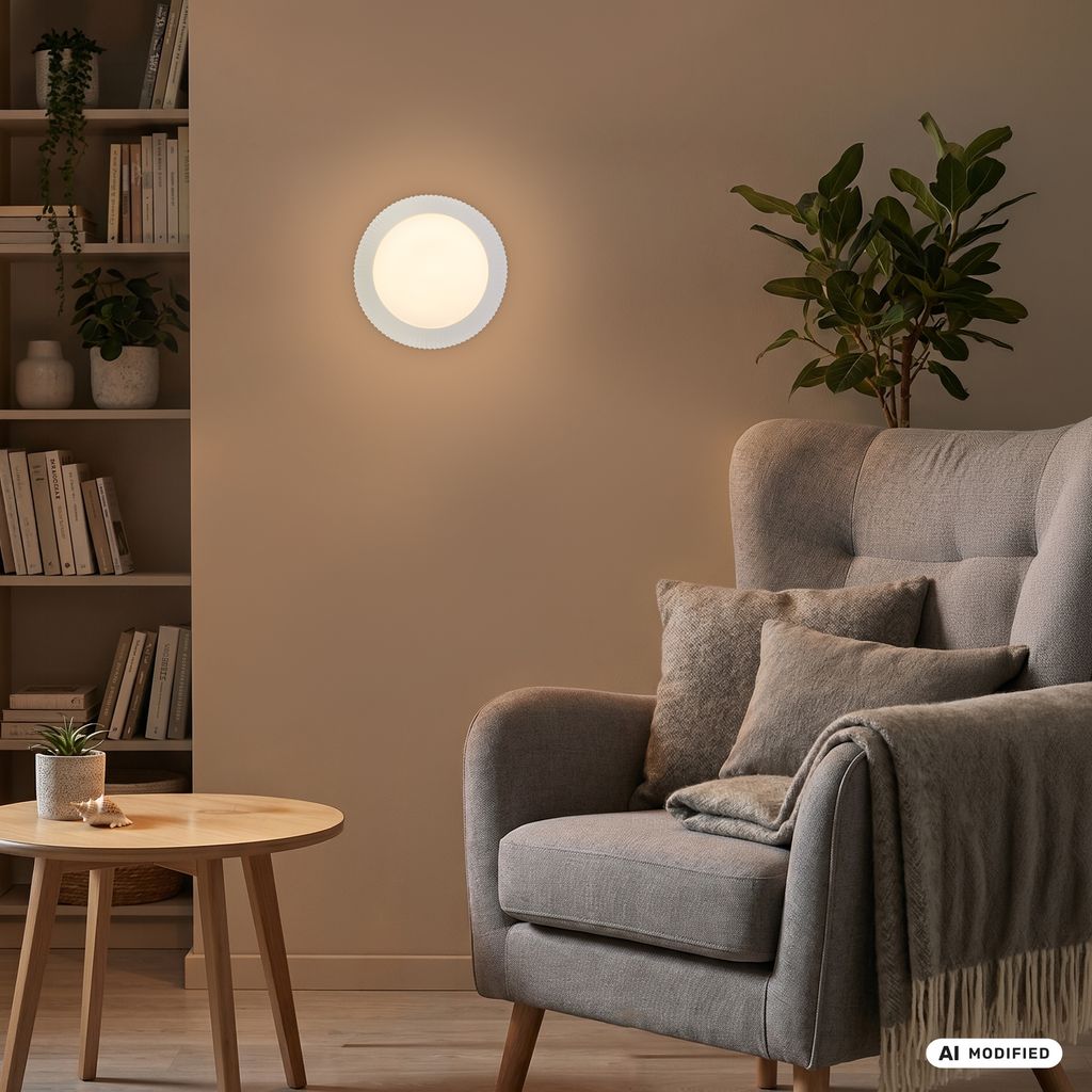 Solea Deckenlampe Ø39 cm - 17,5W, 2000lm, LED, Warmweiß, Altweiß