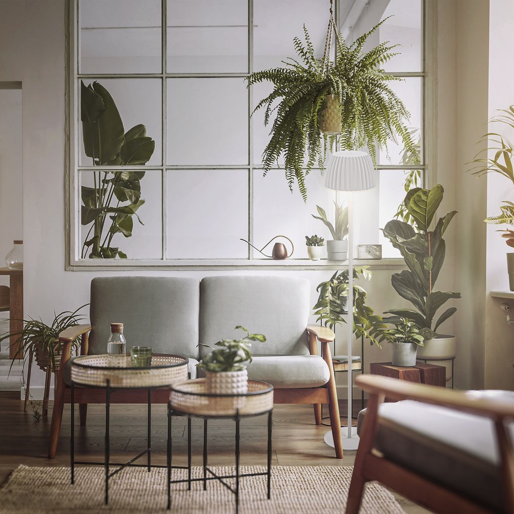 LED Stehlampe kabellos LED Stehleuchte Standleuchte Akku Wohnzimmer dimmbar 5