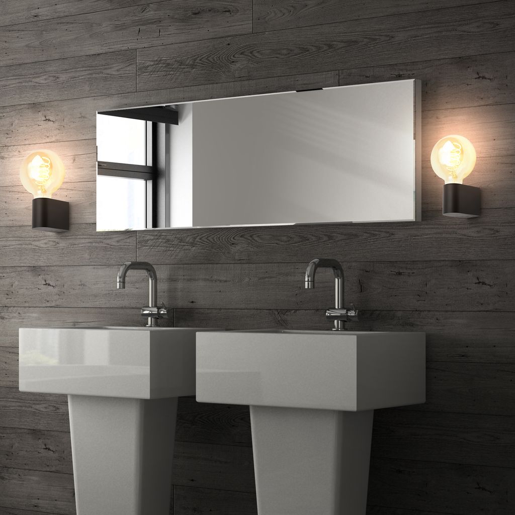 Wandlampe innen Wandleuchte Badlampe Spiegelleuchte Spritzwasserschutz Bad 4