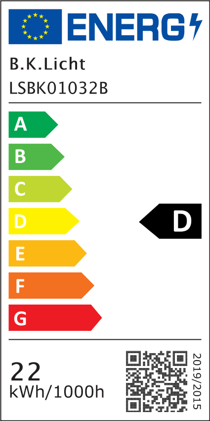 LED Panel Ø42 cm - 22W, 3000lm, dimmbar, Fernbedienung, CCT, RGB, weiß
