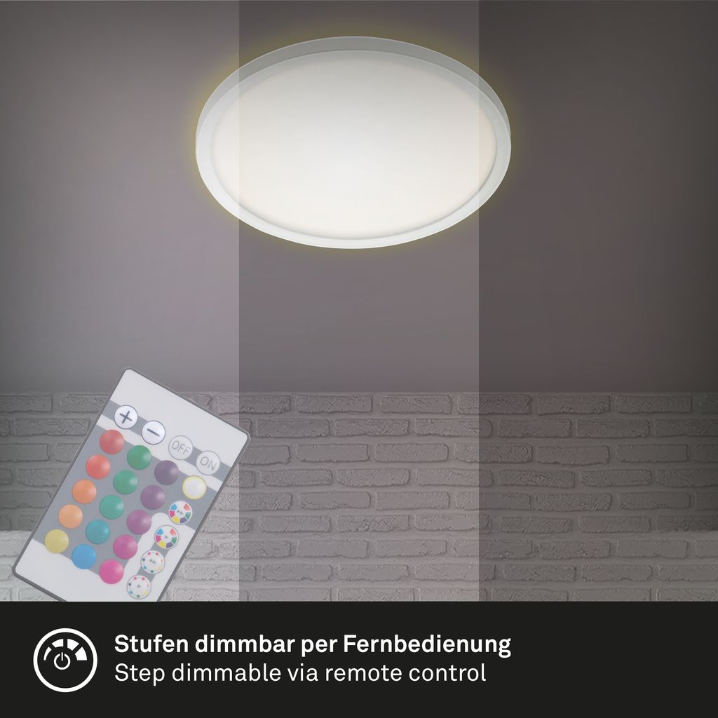 Sottile Pannello LED Ø 29,3 cm 15W 1850lm bianco