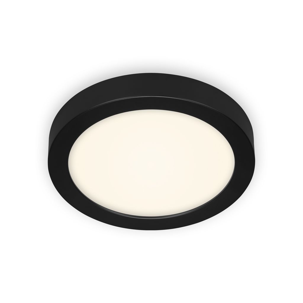 LED Deckenleuchte Deckenlampe Metall schwarz 16.5W dimmbar Ø 22.5cm Briloner 3