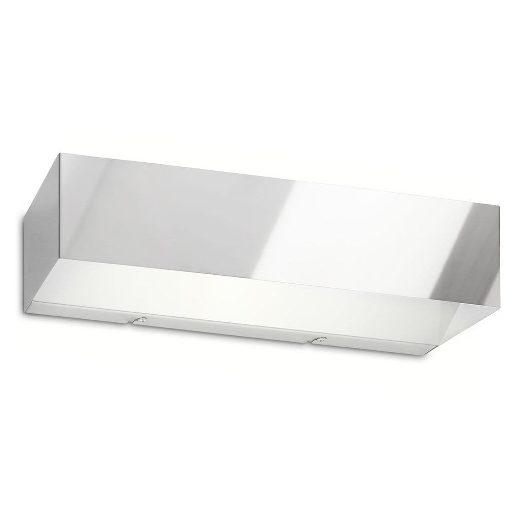 LED Bad Wandleuchte. chrom. IP44. LED-Modul. 8 Watt 1