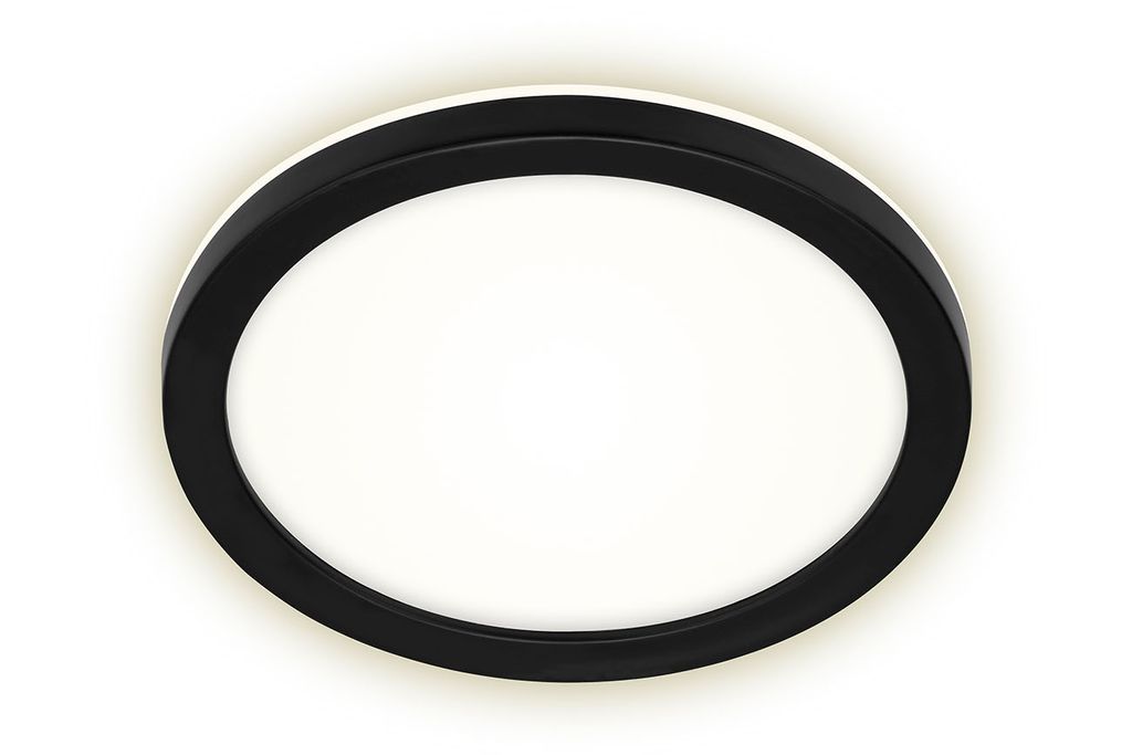 LED outdoor light Outdoor lamp incl. backlight effect IP44 8W Ø21cm Briloner