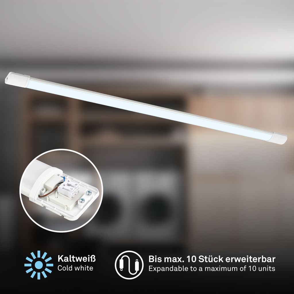 Wara Under-Cabinet Light 61.5 cm - 30W, 3300lm, LED, Daylight White, White