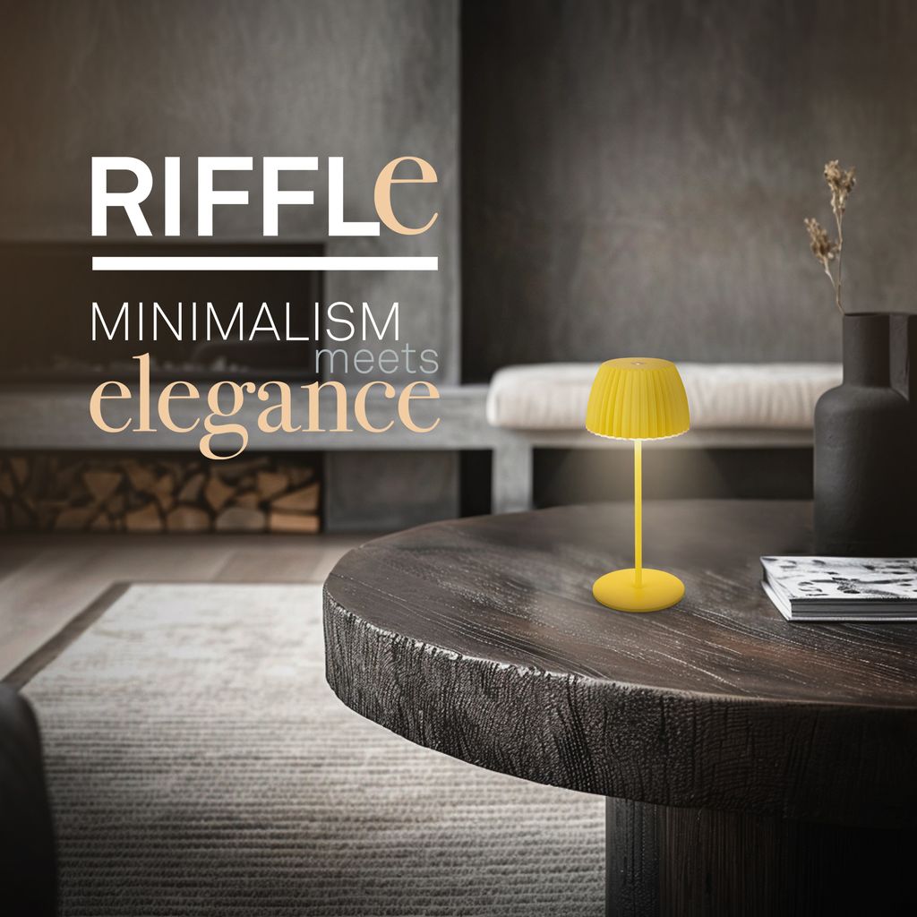 LED Tischlampe Akku LED Tischleuchte Dimmbar Kabellos Touch Aussen/Innen 3