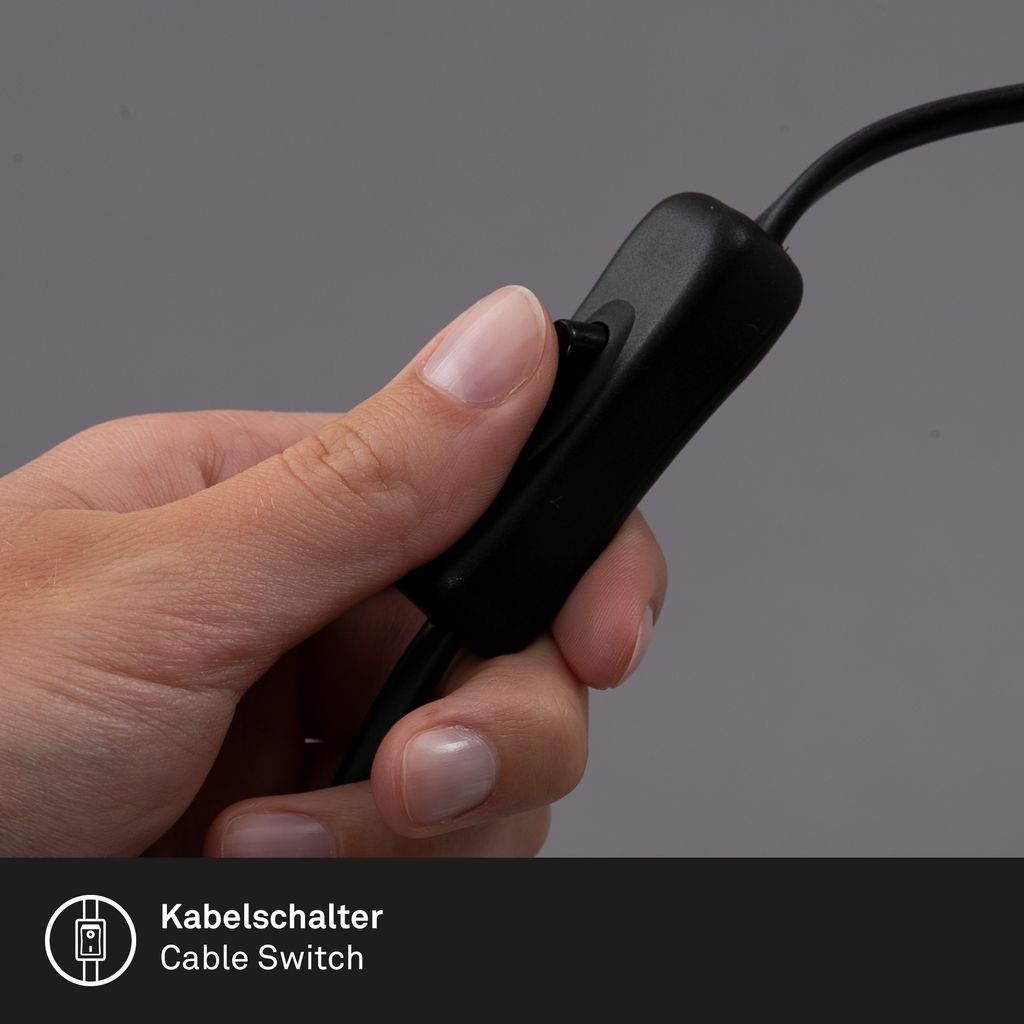 Schreibtischlampe Klemmleuchte Leselampe Schwenkbar Kabelschalter Kinderzimmer 6