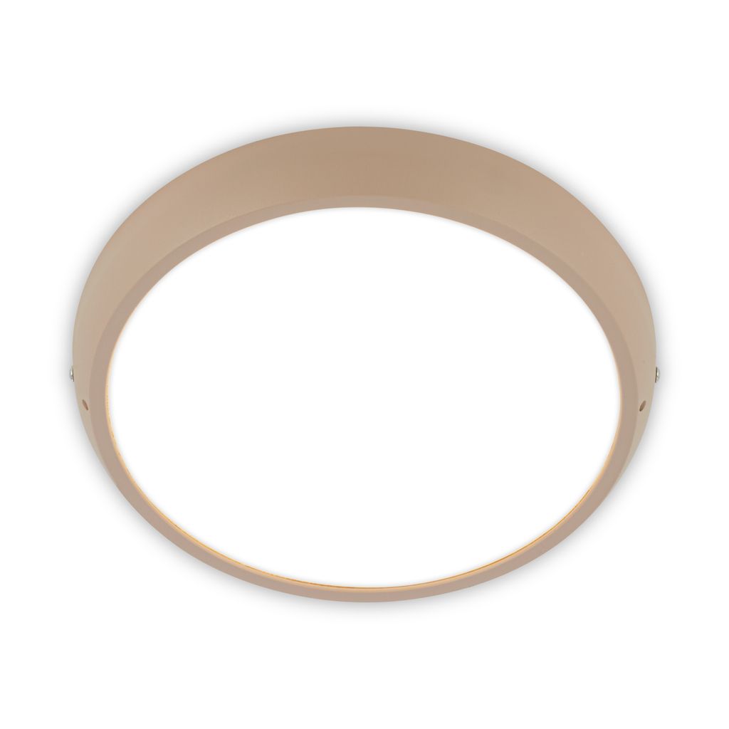 Navaro Deckenleuchte Ø27,5 cm - 18W, 1900lm, Neutralweiß, IP44, Beige