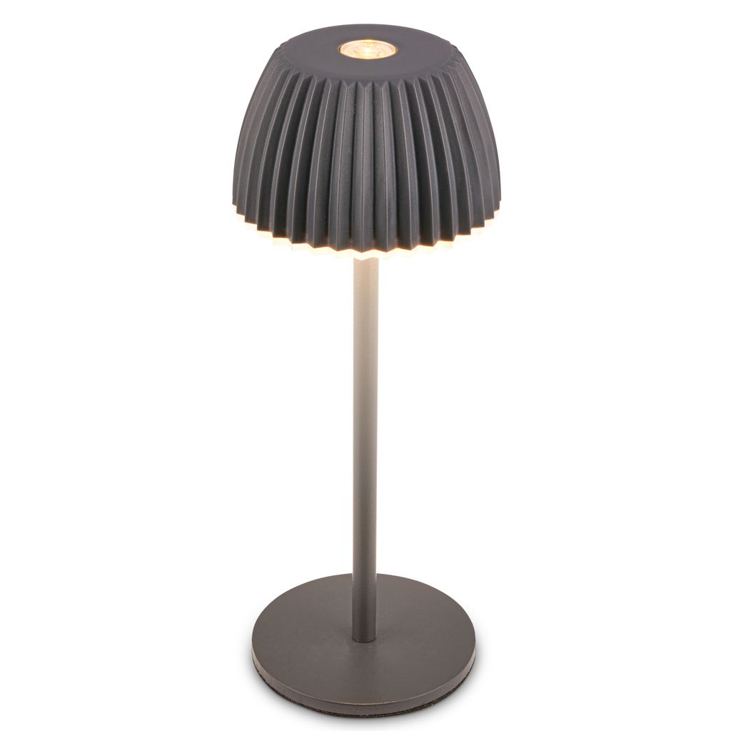 LED Tischlampe Akku LED Tischleuchte Dimmbar Kabellos Touch Aussen/Innen 0