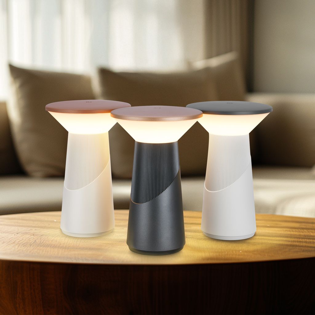 Pilia Table Lamp - 2.6W, 200lm, LED, Cordless, Dimmable, Touch, Anthracite Bronze