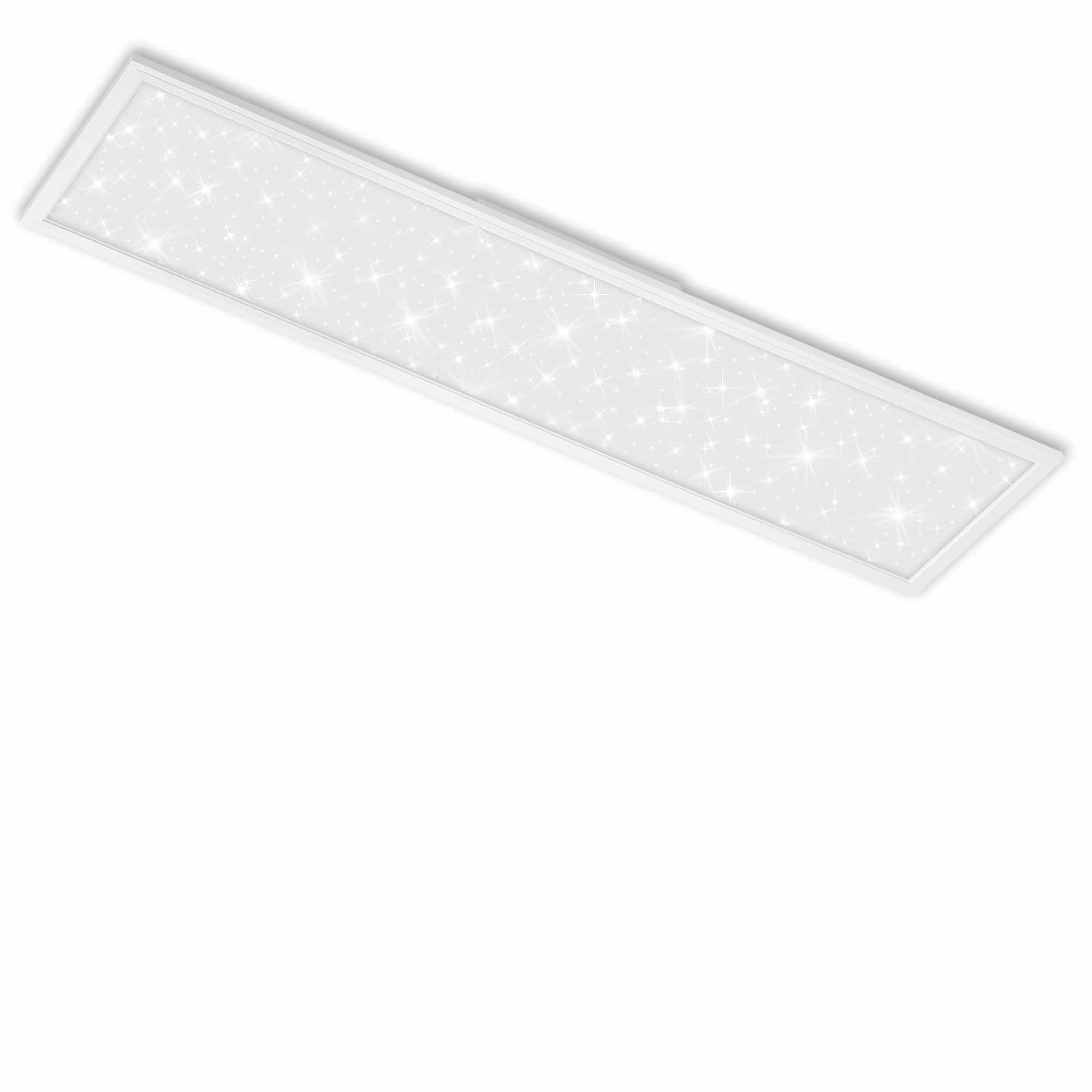 STERNENHIMMEL LED Panel, 119,5 cm, 4100 LUMEN, 38 WATT, Weiß