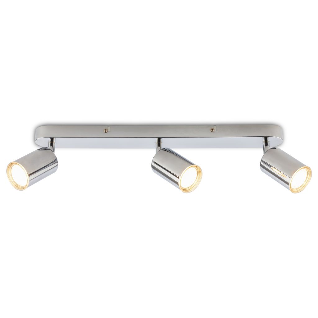 Nerida Deckenstrahler 47,5 cm - GU10 Fassung, max. 9W, Schwenkbar, IP44, Chrom