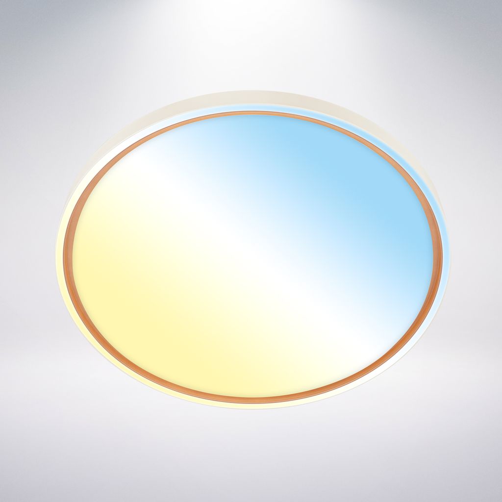 Ina Deckenlampe Ø49 cm - 48W, 5200lm, Dimmbar, LED, Fernbedienung, CCT, Coffee