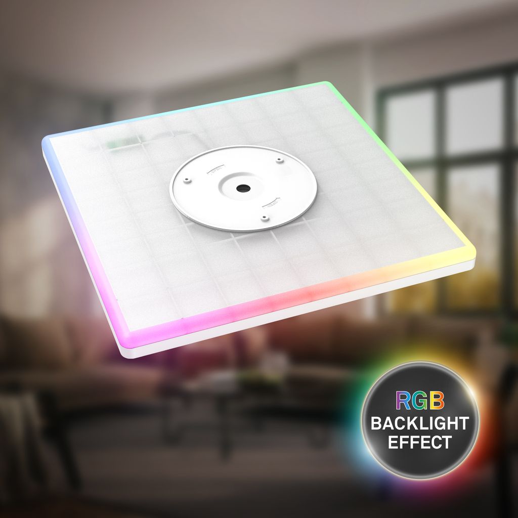 B smart RGB/W-LED Panel, 42 cm, LED-Platine, 22 W, 2700 lm, weiß