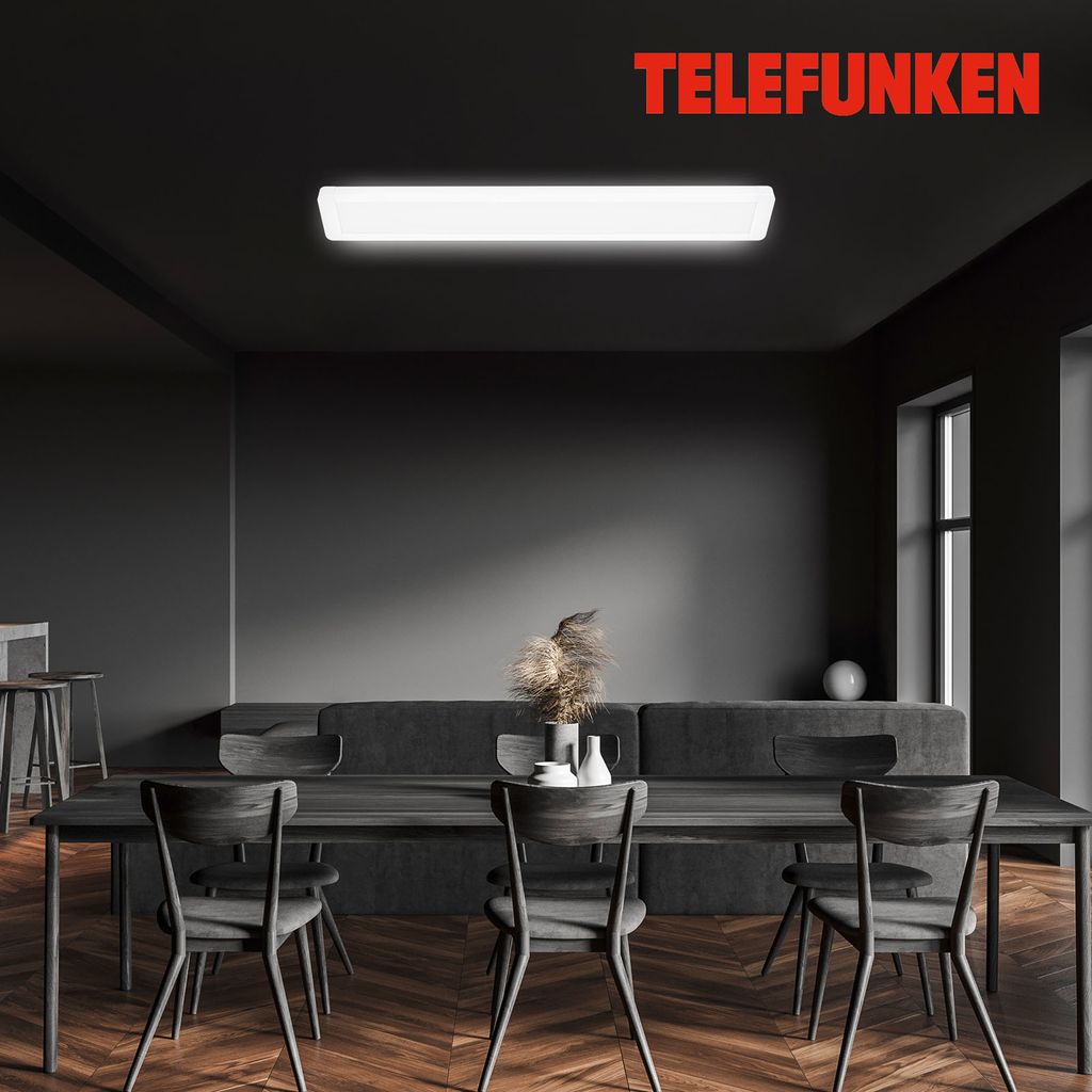 TELEFUNKEN LED Unterbauleuchte 91,5 cm 37W 4400lm weiß