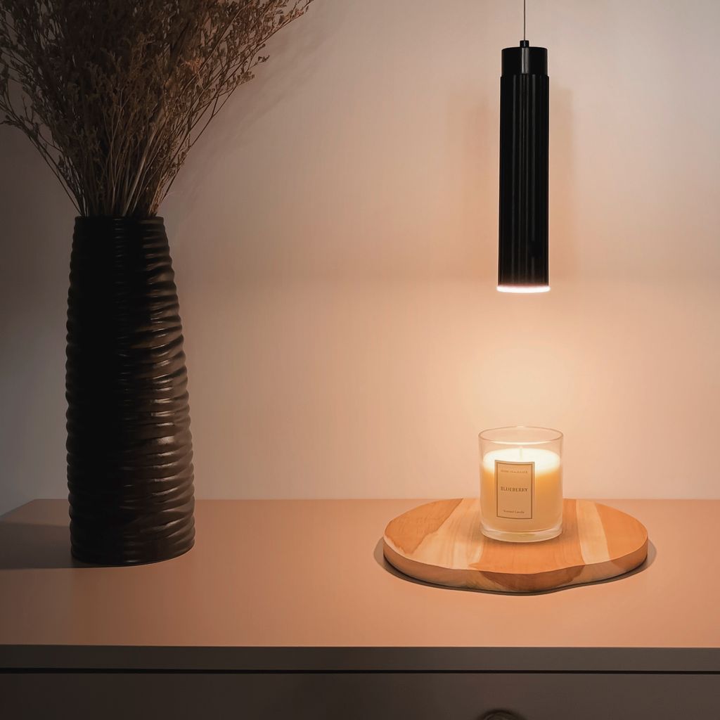 Hang Pendelleuchte - 3,5W, 280lm, Akku, LED, Höhenverstellbar, Schwarz
