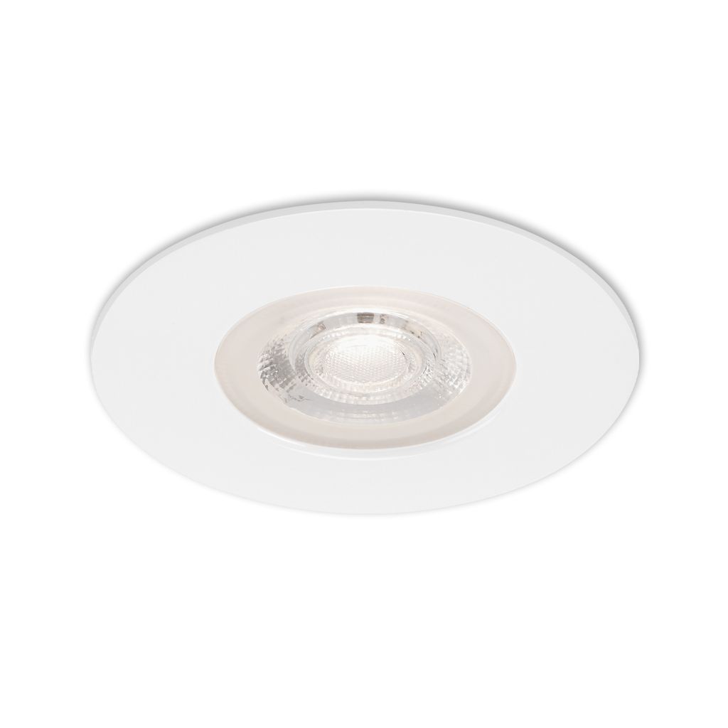 LED Einbauleuchte. Ø 9 cm. 5 W. Weiß. Briloner Leuchten 0