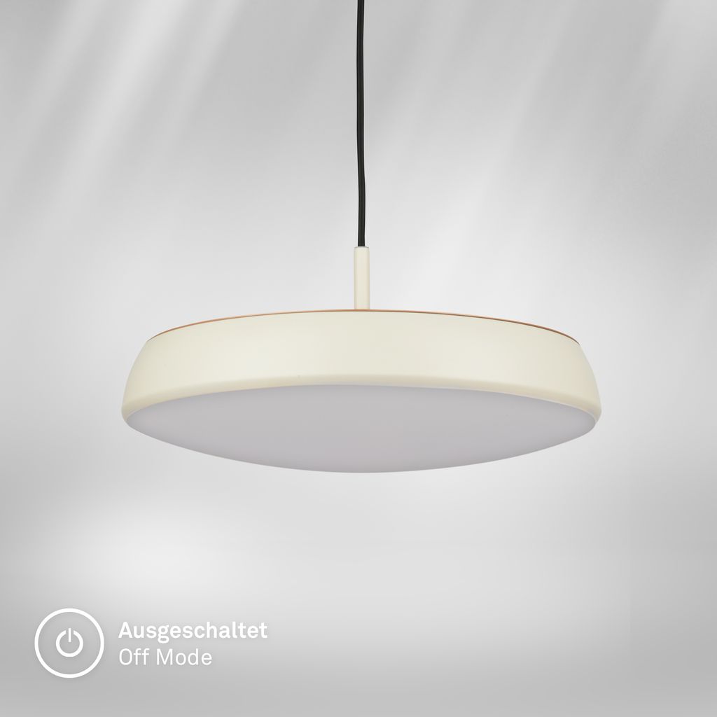 Nala Pendelleuchte - 14,5W, 1800lm, LED, Warmweiß, Warm Grey-Coffee