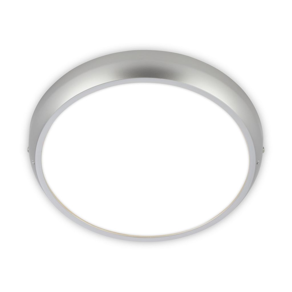 Navaro Deckenleuchte Ø27,5 cm - 18W, 1900lm, Neutralweiß, IP44, Chrom-matt