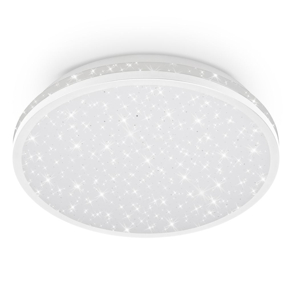 Acorbus White Deckenlampe Ø28 cm - 15W, 1800lm, LED, Sternenhimmel, IP44, Weiß
