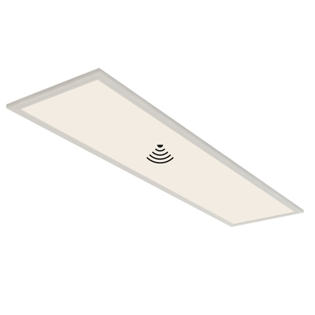 Sensor LED panel, 119.5 cm, 4100 LUMEN, 38 WATT, white