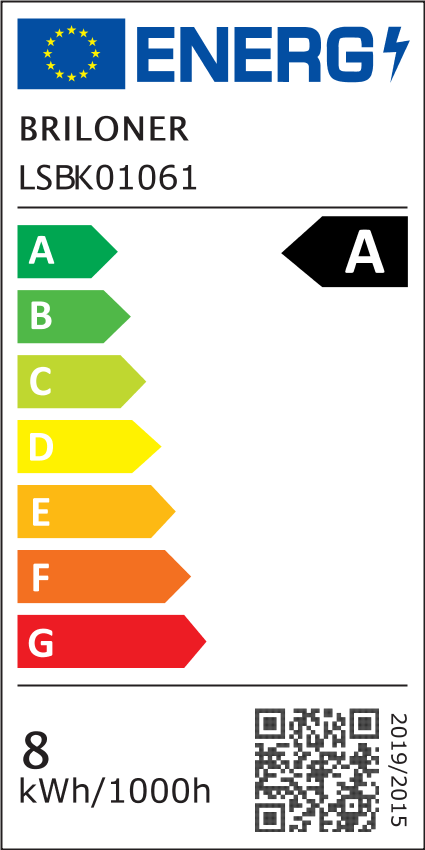 LED Ceiling Light Energy Efficient Class A 8W 1700lm Ultra Slim 29cm White