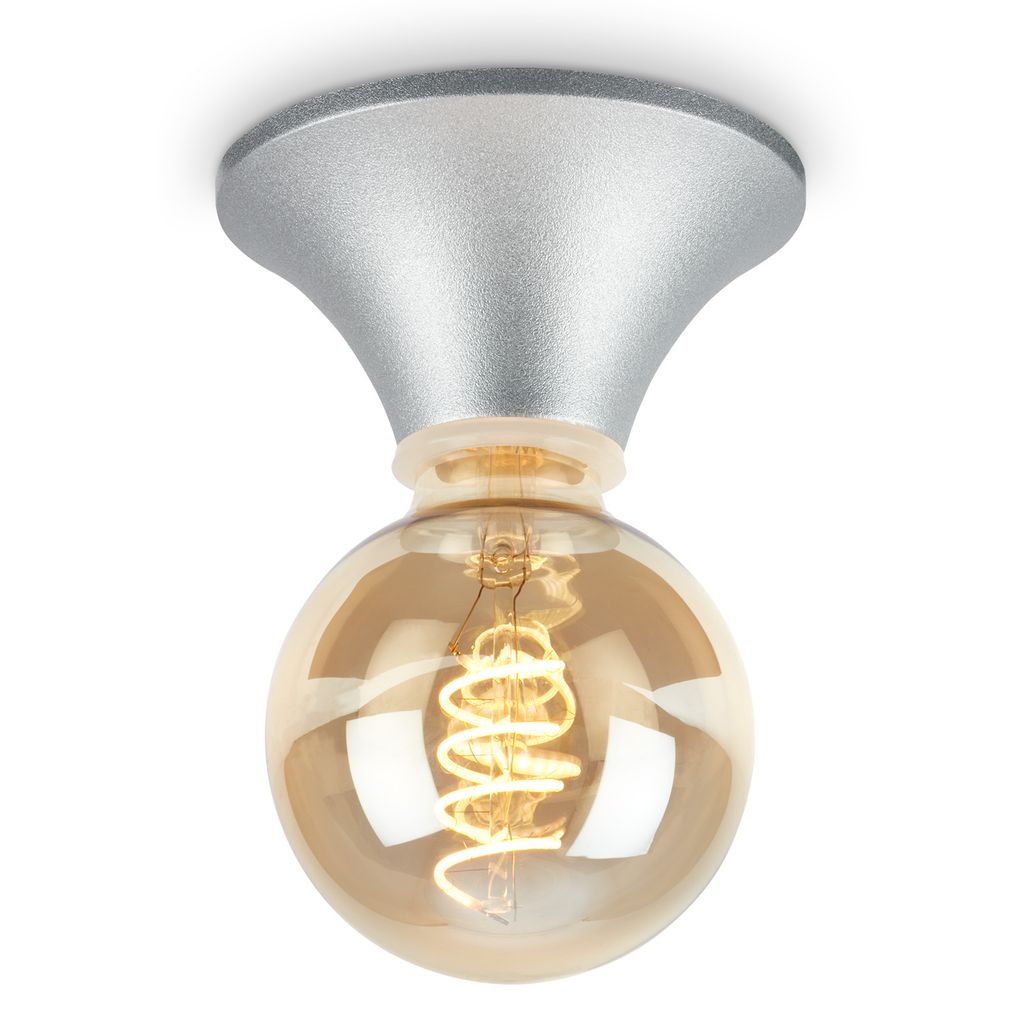 Deckenleuchte exkl. E27 max. 10 Watt IP44 Spritzwasserschutz chrom Briloner 0