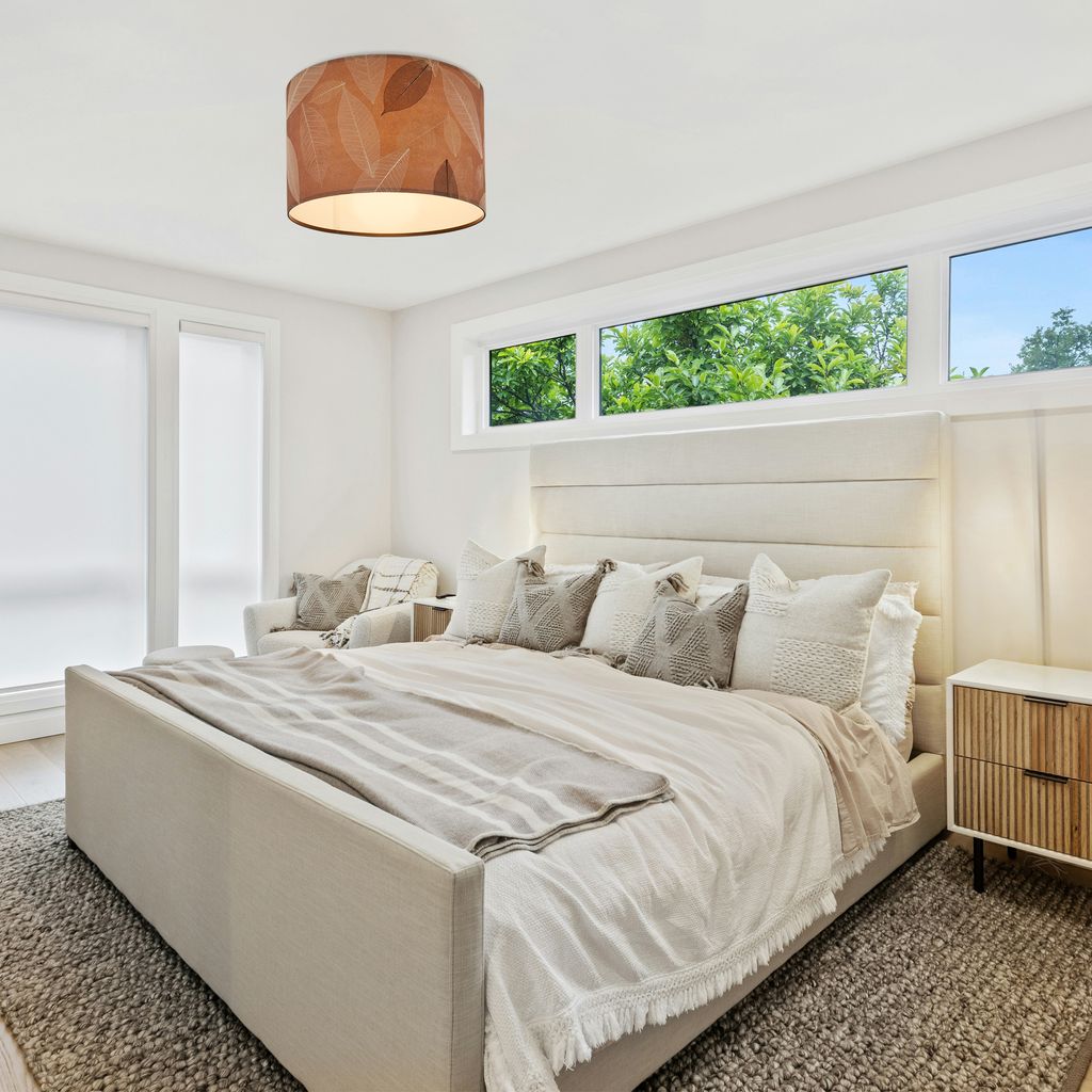 Briloner Mata Deckenlampe. Blätterdekor. Boho-Stil. E27 Fassung. Caffefarben. Ø35 x 28 cm 5