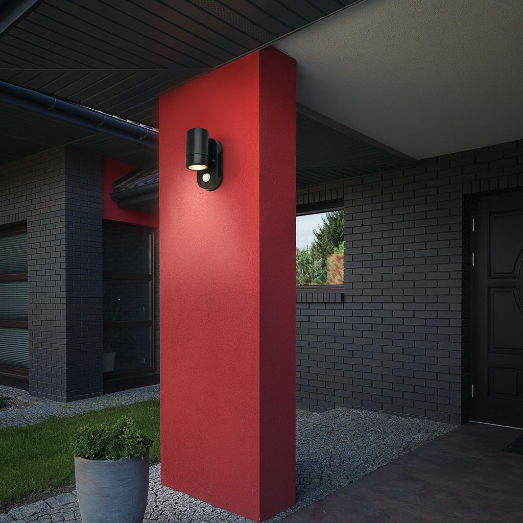 Briloner LED Wandlampe, Bewegungsmelder, Spritzwasser und Staubschutz